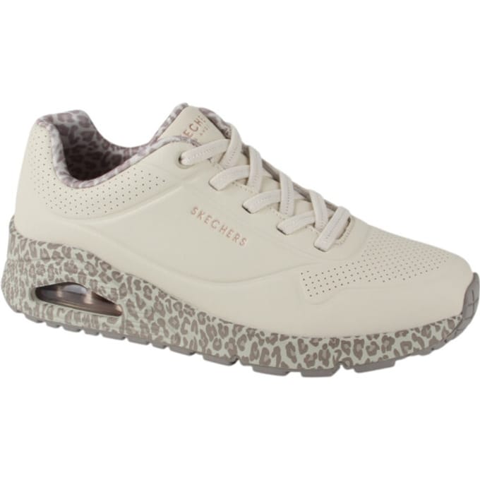 Skechers UNO - SAFARI TIME Dames Sneakers - Naturel / Off-White / Multi