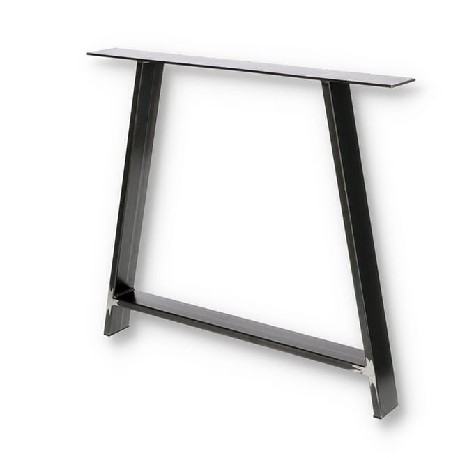 Seart Groep - Stalen Tafel Noga - Type A - 80x71 cm - Zwart