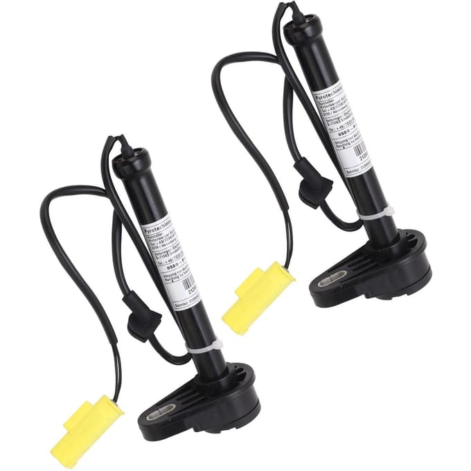 1 Paar Links Rechts Motorkap Scharnier Actuator A2139062201 Motorkap Botsingsactuator Vervanging voor Benz E-Klasse W213 black