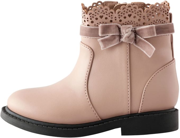 Next - Meisjes - Chelsea enkellaars met strik - Roze