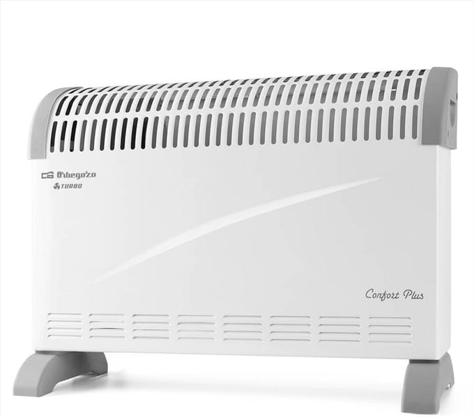Krachtige Convector Kachel met Turbo Ventilator en 2000 Watt Vermogen