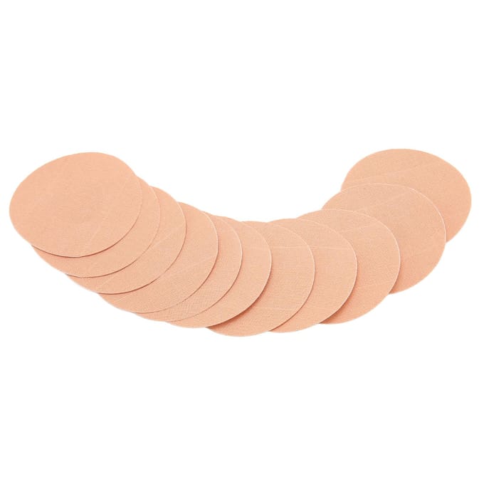 30 stuks sensorlijmpatch, lichtgewicht, voorkomt wegglijden, waterdichte sensorhoezen voor hardlopen beige
