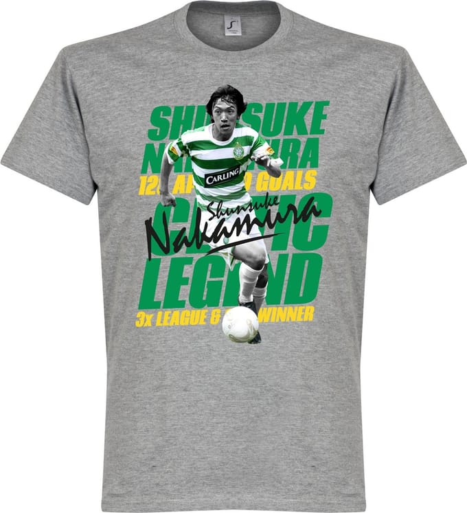 Nakamura Legend T-Shirt - Grijs - L