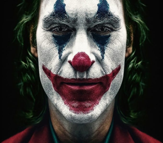 The Joker canvas voor aan de muur 1