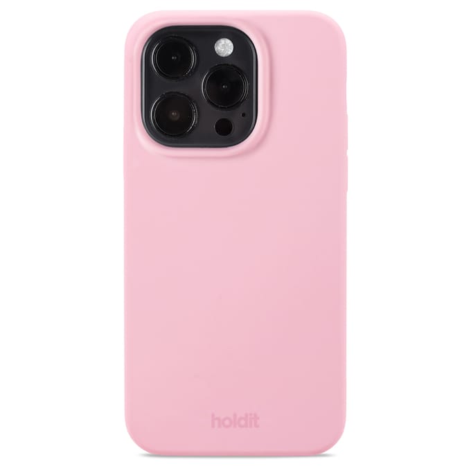 Holdit Silicone Case geschikt voor Apple iPhone 15 Pro - Pink