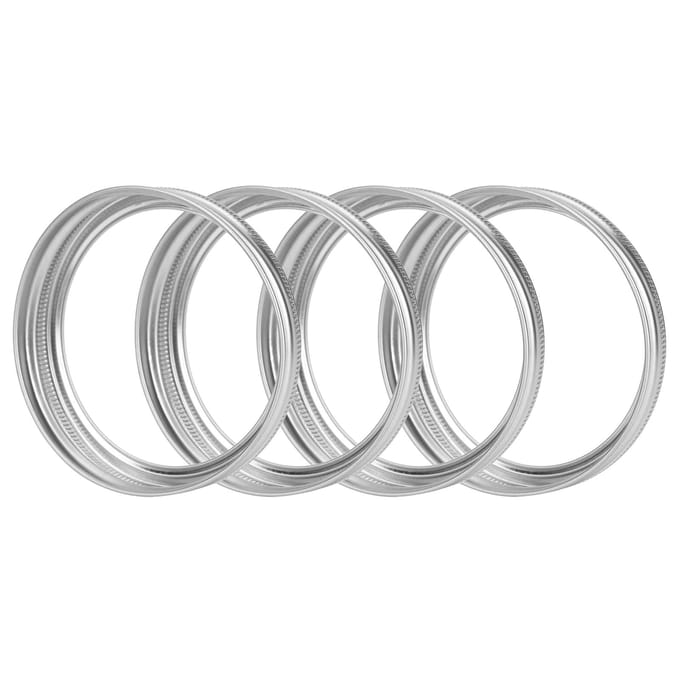 24 stuks Pot Afsluitdeksels Opslag Deksel Split Type Massieve Deksel Ronde Vorm Blik Accessoire Keuken 86MM zilver