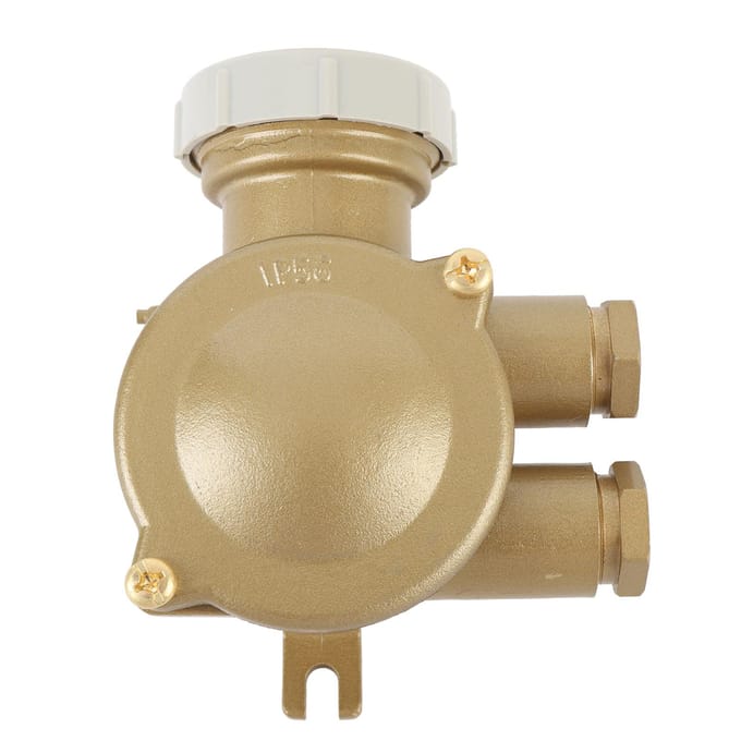 Marine Messing Lasdoos Socket IP56 Beschermend Uitstekende Geleidbaarheid Boot Elektrische Lasdoos