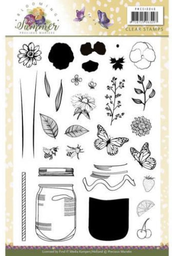 Precious Marieke - Clearstamp - Blooming Summer - PMCS10040