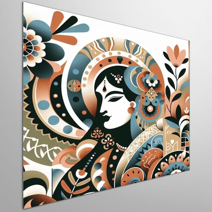 Kunstprint | Wanddecoratie | Dibond | 60 × 60 cm