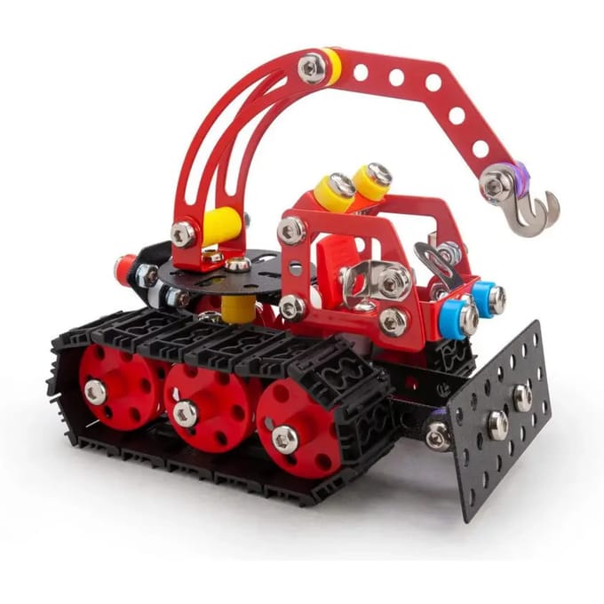 Alexander Toys Constructor - Hijskraan rupsvoertuig Nordic - 215pcs