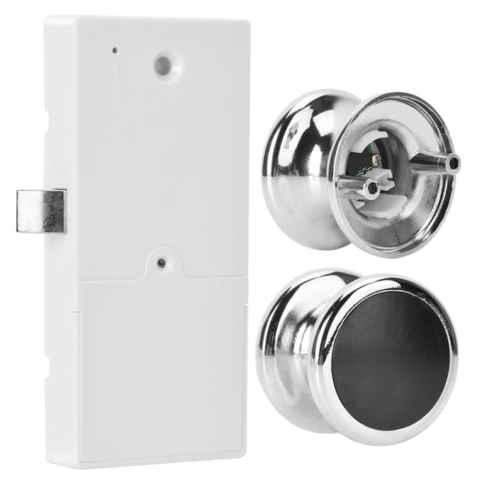 Slim RFID Digitaal Inductieslot Sauna Spa Gym Elektronisch Kastslot white