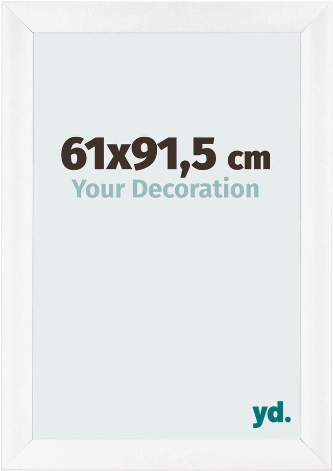 Your Decoration - Fotolijst 61x91,5 cm - MDF - Wit Mat - Pisa