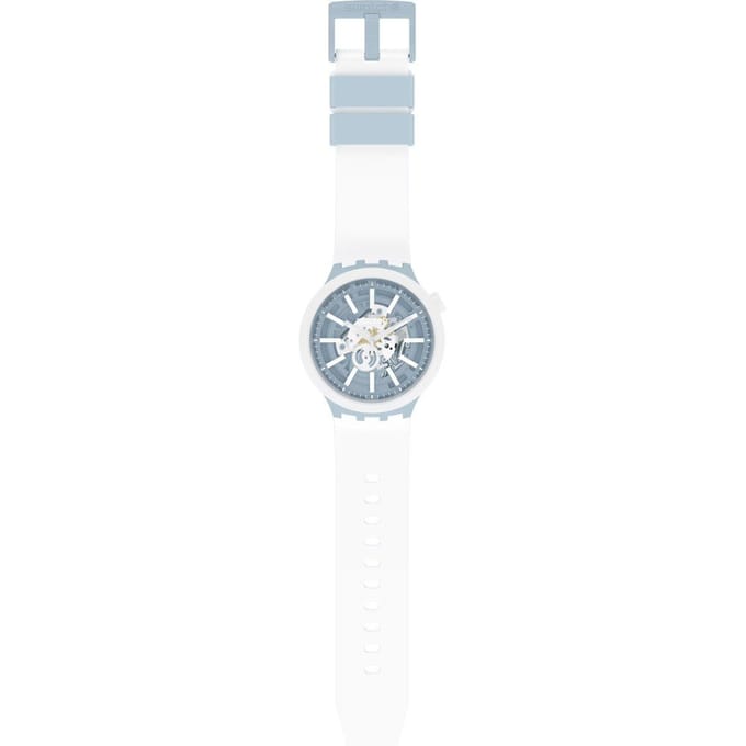 Swatch WHICE BIG BOLD SB03N103 Polshorloge white