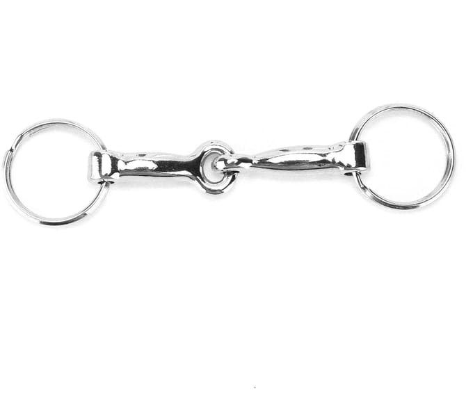 Dailygoods - Zinklegering Paardentrens Sleutelhanger met Uniek Ontwerp