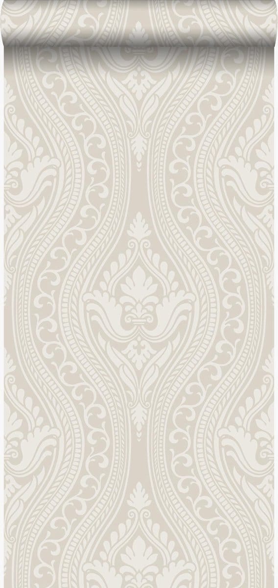 Origin Wallcoverings behang ornamenten zilver - 53 cm x 10.05 m - 346628