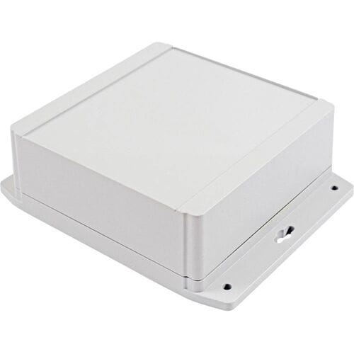 Hammond Electronics 1555R2F42GY Universele behuizing 160 x 160 x 38 Polycarbonaat Lichtgrijs 1 stuk(s)