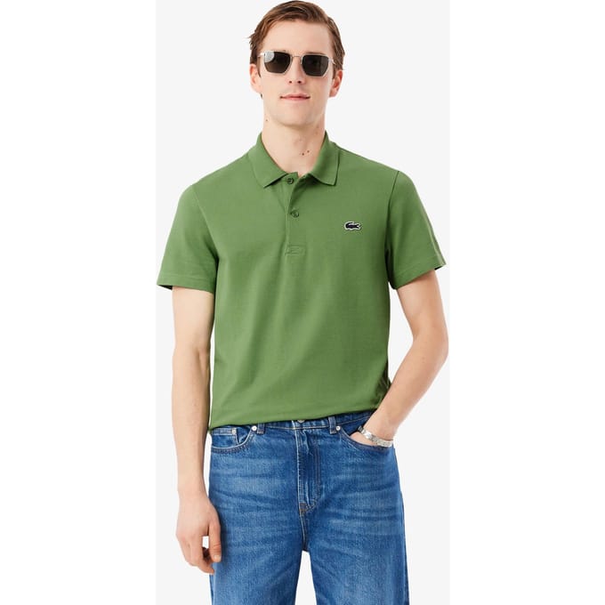 Lacoste Poloshirt Breathable Mid Groen - Maat M - Heren