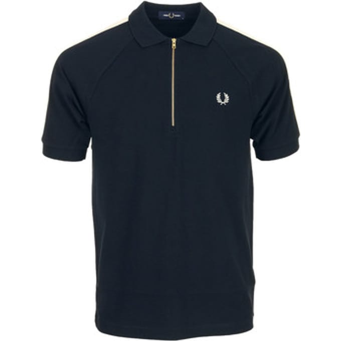 Polo Shirt Korte Mouw Fred Perry Cable Taped Polo Shirt