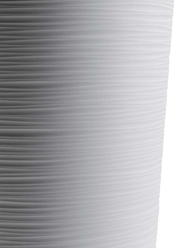 HowHomely Urbanika - Bloempot - Wit - H36 cm - Modern Design