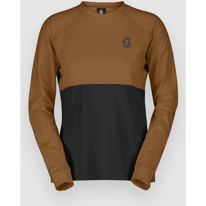 Scott Trail Storm Warm Light Long Sleeve Tech Tee bruin