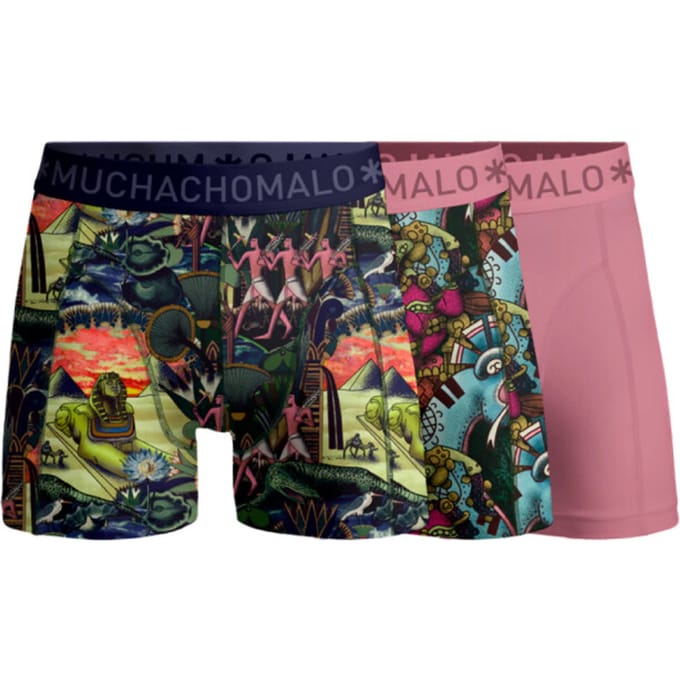 Muchachomalo Boys 3-pack boxer shorts ancient civilizations