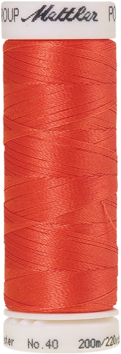 Mettler borduurgaren - Oranje - Nr 1305 - Polysheen - 200 meter
