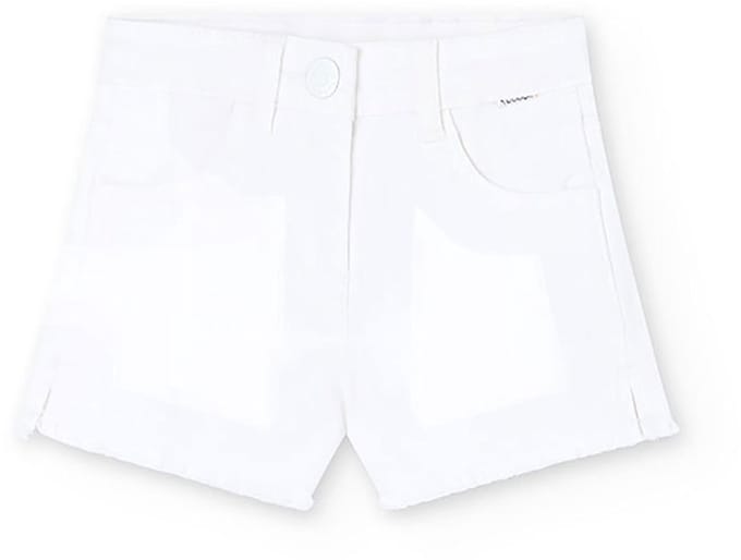 Boboli 498001 Korte Broek Wit 5 Years Meisje