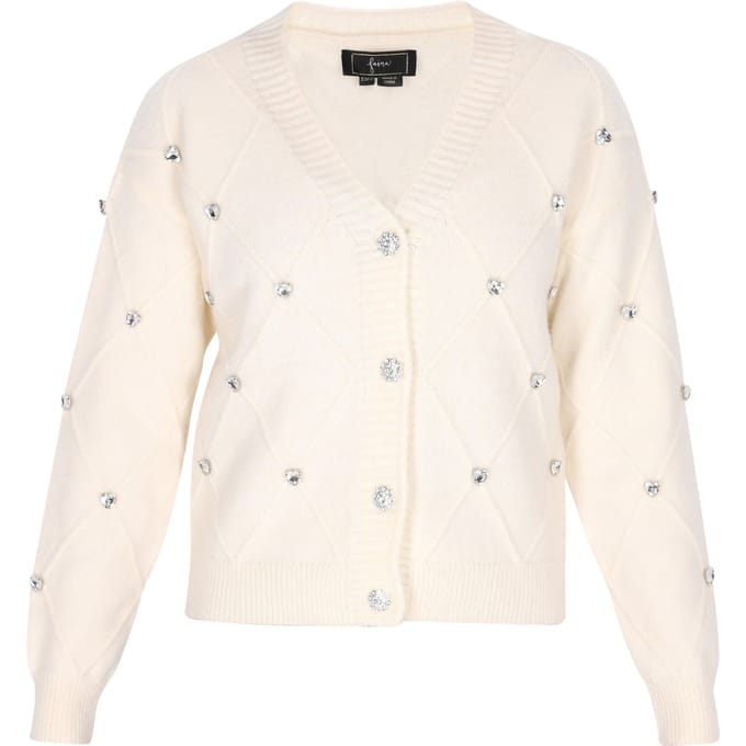 Faina Vest Dames wolwit