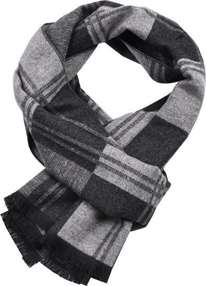 Herensjaal – Men’s Shawl – Geruite Sjaal