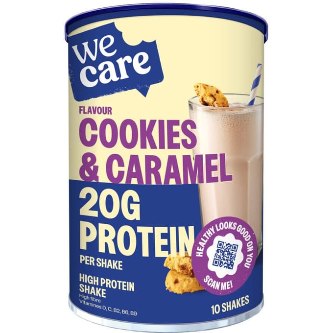 WeCare - High Protein Shake - Cookies Karamel 1 x 340 gr
