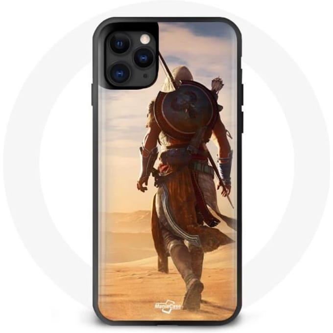 Coque - Assassin's Creed - iPhone 11 - Souple - Noir - Mixte