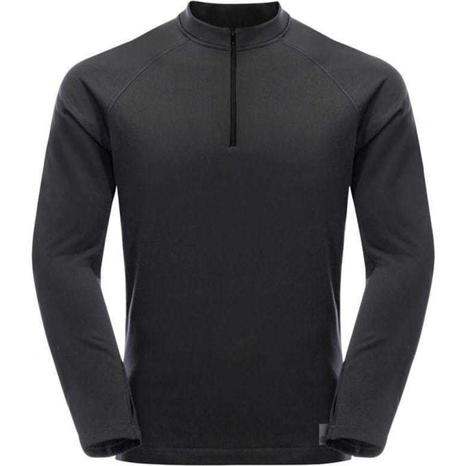 Jack Wolfskin Heren Commuter Fleece Top (Zwart)
