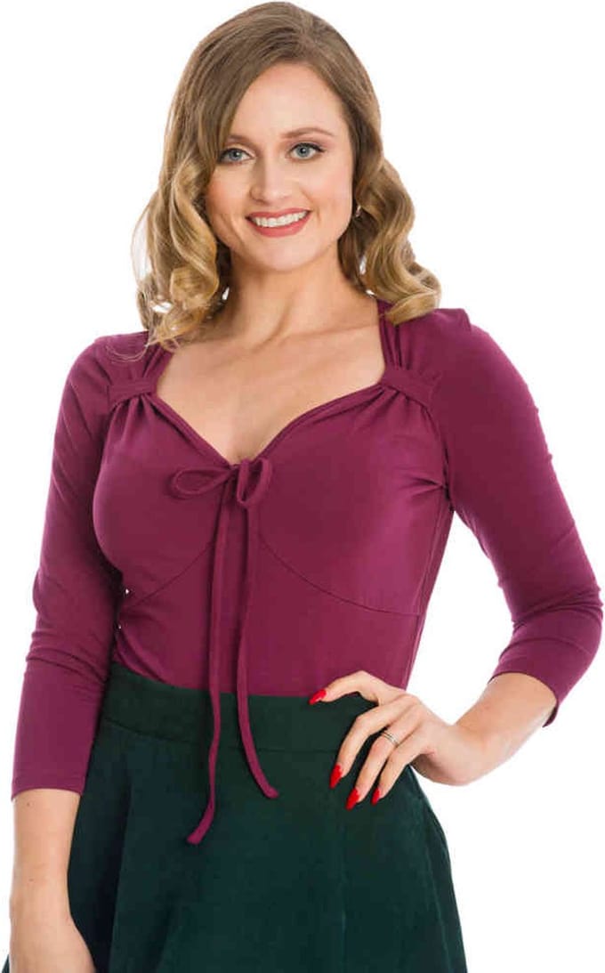 Dancing Days - DREAM BIG Longsleeve top - L - Paars