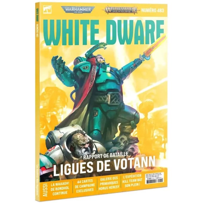 Boek Games Workshop White Dwarf n°483 (Decembre 2022)