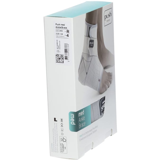Push Med Enkelbrace - Maat: 4 (35-38 cm) - Zijde: Rechts