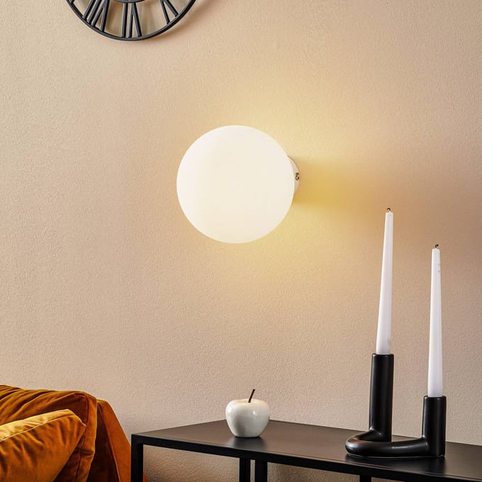 ALDEX Wandlamp Dione, wandbevestiging wit