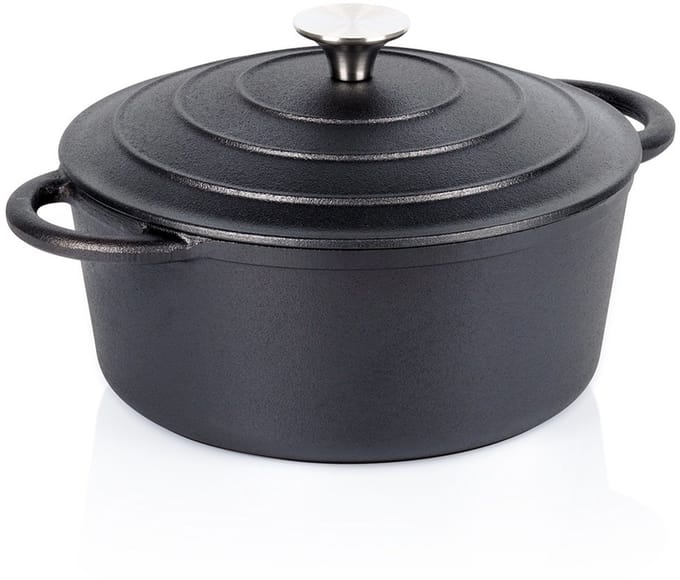 Kookpan met Deksel Gietijzeren CAST LINE 22 cm, 2,6 l - Kookpot - Soeppan