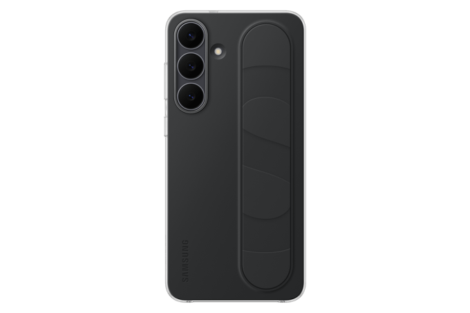 Originele Standing Grip Case voor de Samsung Galaxy S25 FE - Zwart