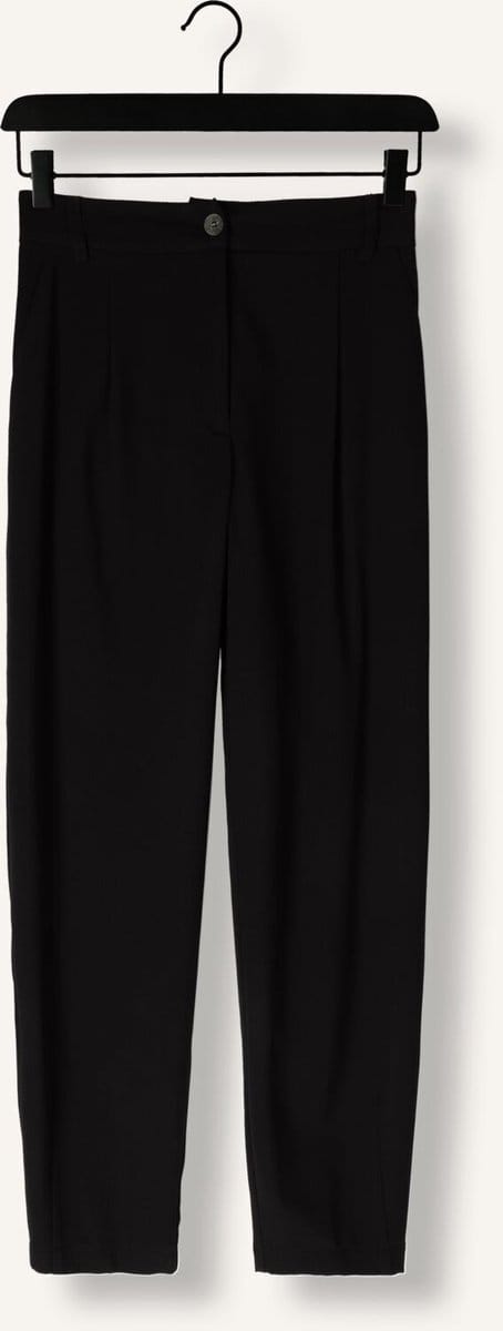 Access Mom Pants With Pleats Broeken Dames - Zwart - Maat 34