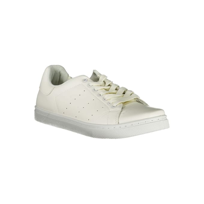 Noorwegen 1963 Witte Polyurethaan Heren Sneakers