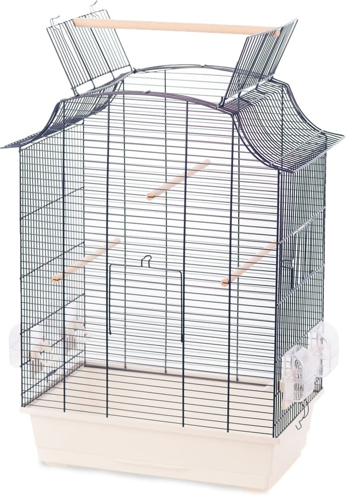 Flamingo - Vogelkooi Solor Sky - Wit - 52x31x65cm