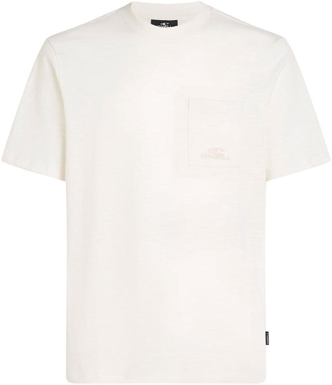 O´neill Chest Pocket T-shirt Met Korte Mouwen Wit S Man
