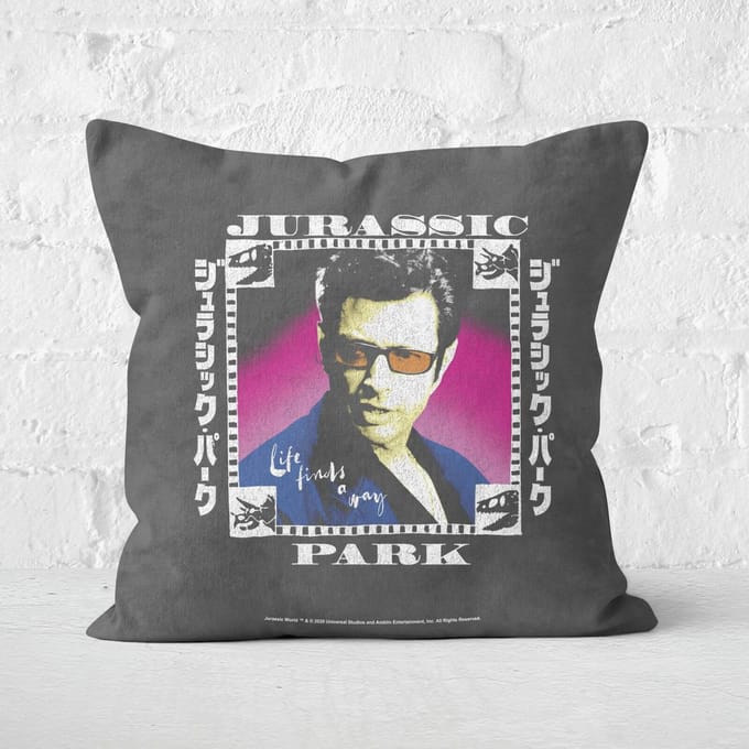 Jurassic Park Jeff Square Cushion - 50x50cm - Soft Touch