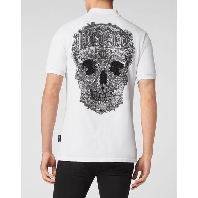Poloshirt Skull