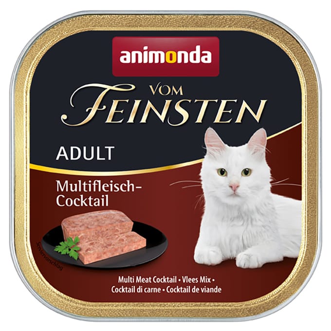32x100g Geraffineerde Gevogelte-creatie animonda Vom Feinsten Kattenvoer
