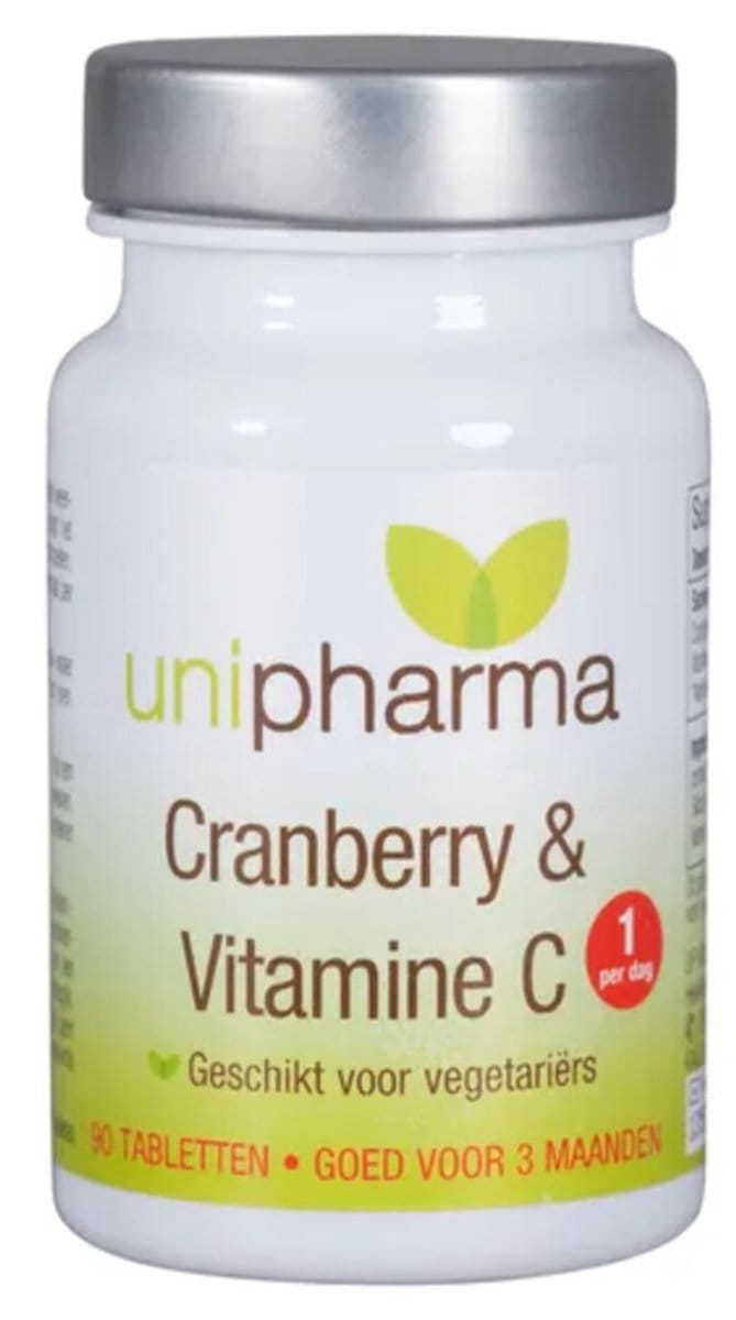 Unipharma Cranberry & Vitamine C - 90 tabletten