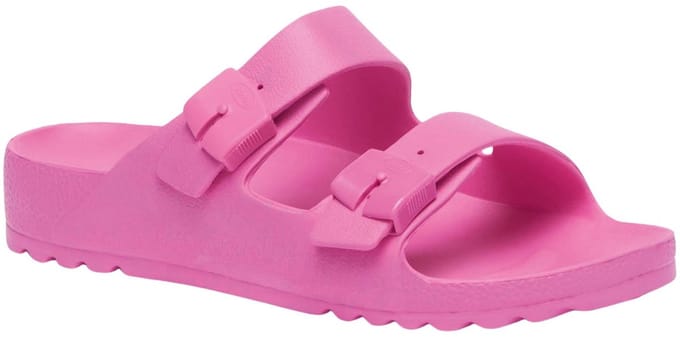 Scholl Badslipper Bahia 2 riemen EVA Vrouwen - Kauwgom