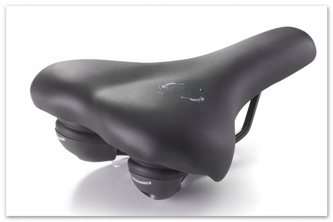 Selle Monte Grappa NEVEA PLUS Zwart Fietszadel