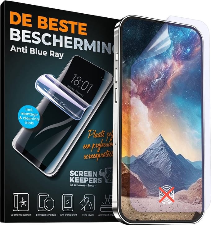 Screenprotector - ANTI BLUE LIGHT Geschikt voor Google Pixel - Extra sterk - Case vriendelijk - ANTI BLUE LIGHT screenprotector - Screenprotector voor Google Pixel