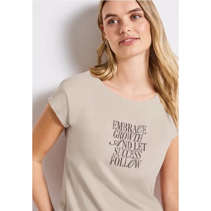 Shirt met tekst artwork